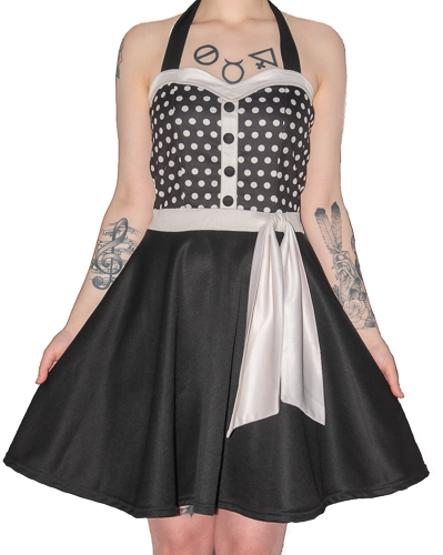 Mode Wichtig Rockabilly Dress